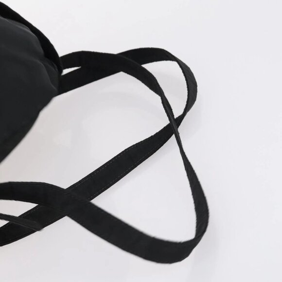 PRADA Backpack Nylon Black Silver Auth bs30542 main image 16